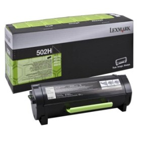 Toner lexmark 50f2h00 black 5 k ms310d  ms310dn  ms410d ms410dn  ms510dn  ms510dtn with 3 year