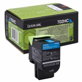 Toner lexmark 70c2hc0 cyan 3 k cs310dn  cs310n  cs410dn cs410dtn  cs410n  cs510de  cs510dte