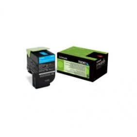 Toner lexmark 70c2xc0 cyan 4 k cs510de  cs510dte