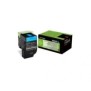 Toner lexmark 80c2hc0 cyan 3 k cx410de  cx410de with 3 yearonsite service  cx410dte  cx410e  cx510de