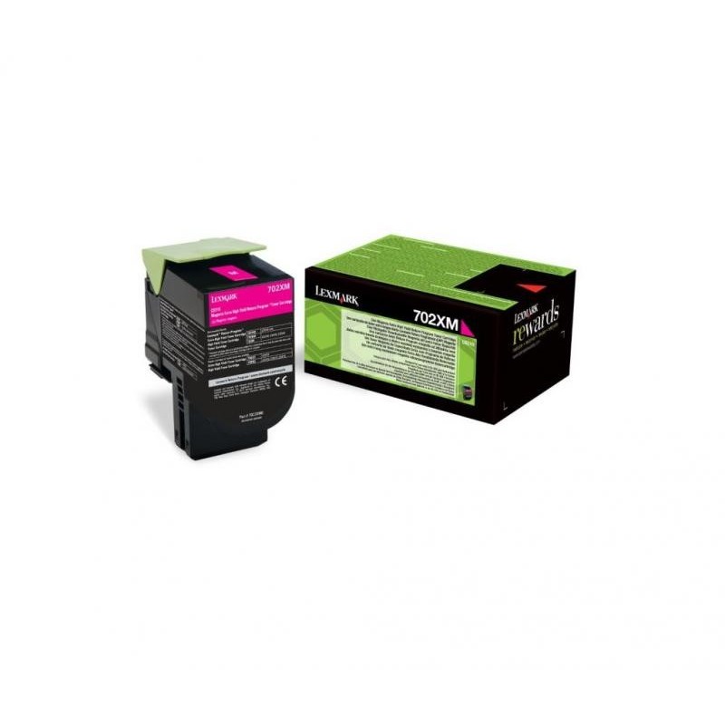 Toner lexmark 70c2xm0 magenta 4 k cs510de  cs510dte