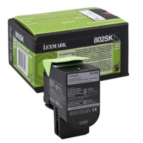 Toner lexmark 80c2sk0 black 2.5 k cx310dn  cx310n  cx410de cx410de with 3 year onsite service