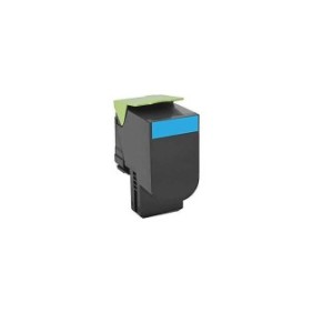 Toner lexmark 80c0h20 cyan 3 k cx410de  cx410de with 3 yearonsite service  cx410dte  cx410e