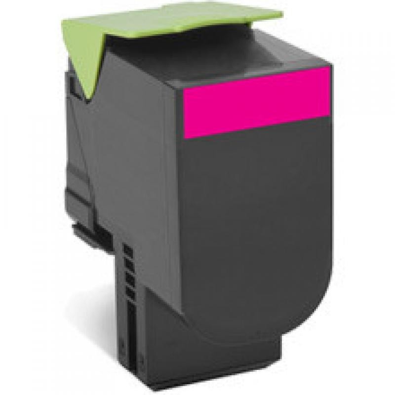 Toner lexmark 80c0h30 magenta 3 k cx410de  cx410de with 3year onsite service  cx410dte  cx410e