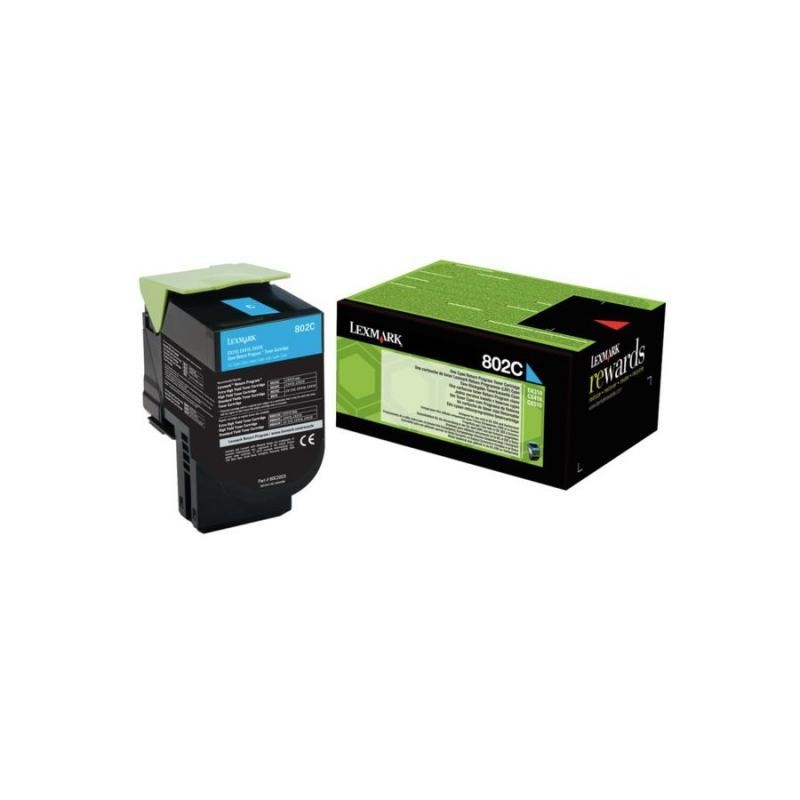 Toner lexmark 80c20c0 cyan 1 k cx310dn  cx310n  cx410de cx410de with 3 year onsite service