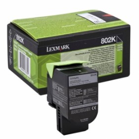 Toner lexmark 80c20k0 black 1 k cx310dn  cx310n  cx410de cx410de with 3 year onsite service