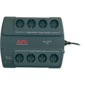 Ups apc back-ups es stand-by 400va / 240w 8 conectori schuko cee7 optional extindere garantie