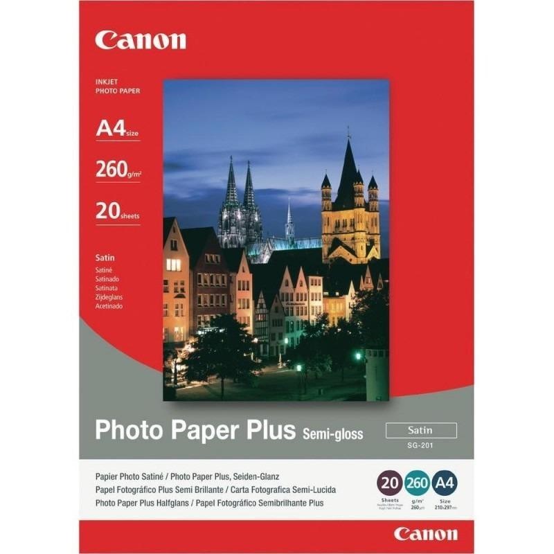 Hartie foto canon pp-201s dimensiune 10x15 cm 50 coli tip glossy greutate 260g/m2