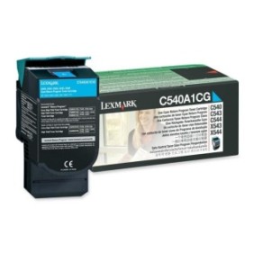 Toner lexmark c540a1cg cyan 1 k c540n  c543dn  c544dn c544dtn  c544dw  c544n  c546dtn  x543dn  x544dn