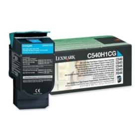 Toner lexmark c540h1cg cyan 2 k c540n  c543dn  c544dn c544dtn  c544dw  c544n  c546dtn  x543dn  x544dn