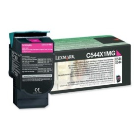 Toner lexmark c544x1mg magenta 4 k c544dn  c544dtn  c544dw c544n  c546dtn  x544dn  x544dtn  x544dw  x544n