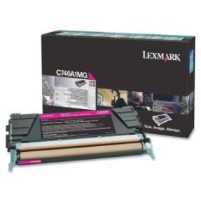 Toner lexmark c746a1mg magenta 7 k c746dn  c746dtn  c746n c748de  c748dte  c748e