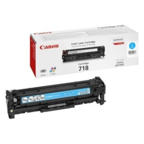 Toner canon crg718c cyan capacitate 2900 pagini pentru lbp-7200cdn