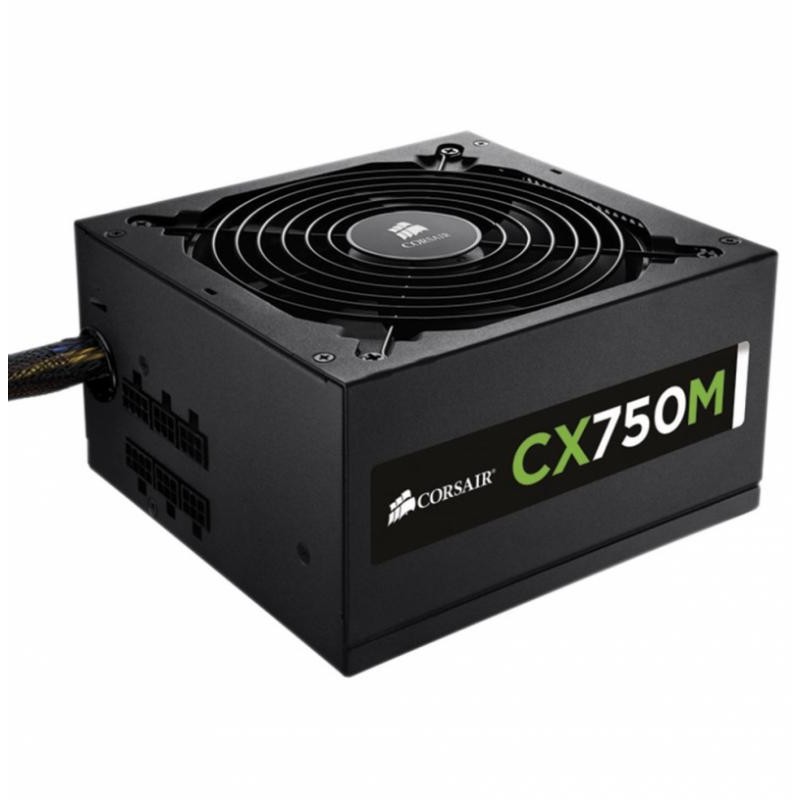 Sursa corsair cx-m series cx750m 750w semi-modulara 80 plus bronze eff. 85% active pfc atx12v