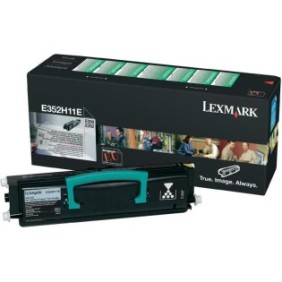 Toner lexmark e352h11e black 9 k e350d  e352dn