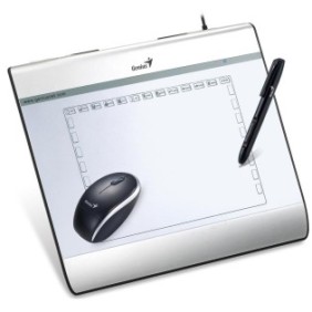 Tableta grafica genius mousepen i608x 6” x 8” working area 2560 lpi 1024-level pressure sensitivity