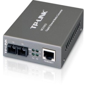 Switch media convertor tp-link 2 porturi (1x1000mbps sc 1x10/100/1000 mbps (rj-45)) 1000base-t to 1000base-lx/lh (sc)