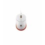 Mouse serioux cu fir optic rainbow 680 1000dpi rosu ambidextru blister mini usb