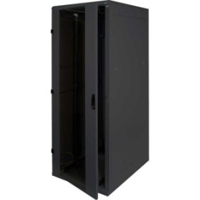 Rack de podea 19 triton 27u 600x1000mm usa fata sticla panouri laterale/spate detasabile sectiuni pentru