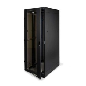 Rack de podea 19 triton 37u 600x800mm usa fata sticla panouri laterale/spate detasabile sectiuni pentru