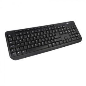 Tastatura serioux 9400mm cu fir us layout neagra multimedia (11 hotkeys) usb