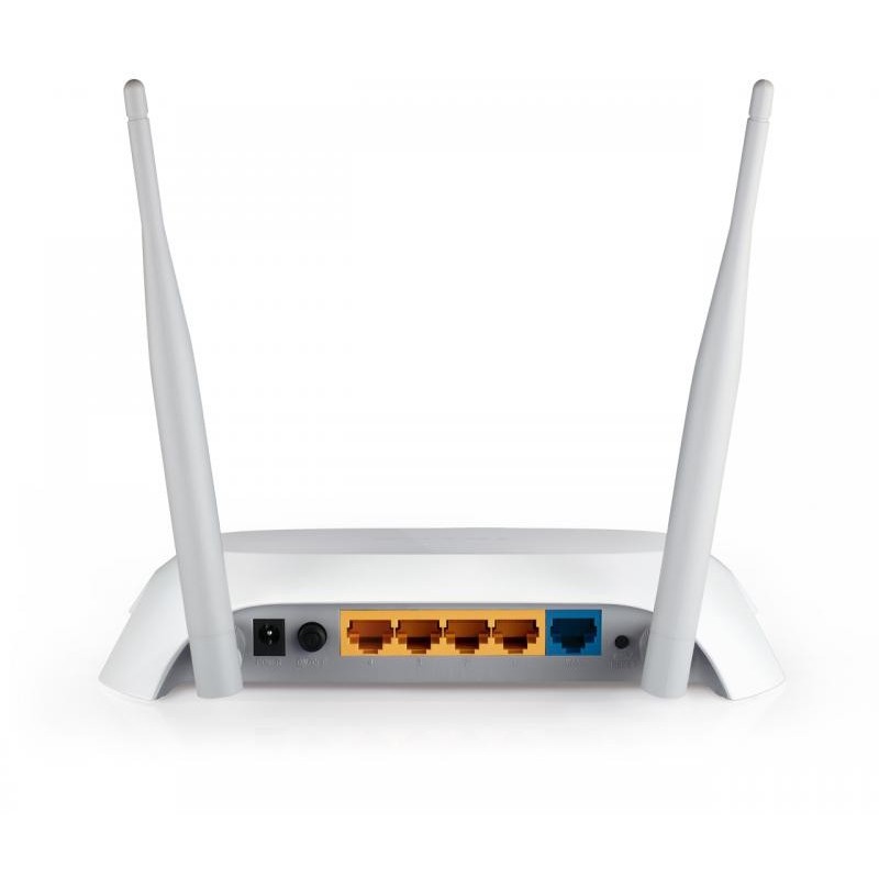 Router 4g wireless tp-link tl-mr3420 1xwan 10/100 4xlan 10/100 2 antene fixe 5dbi n300 3g/4g