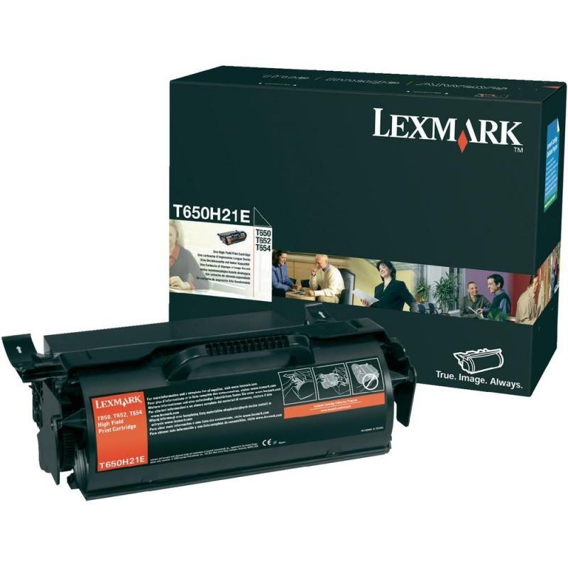 Toner lexmark t650h31e black 25 k t650dn  t650dtn  t650n t652dn  t652dtn  t652n  t654dn  t654dtn  t654n