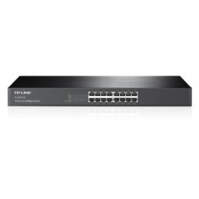 Switch tp-link tl-sf1016  16 porturi 10/100mbps 1u 19 rackmount metal