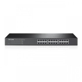 Switch tp-link tl-sf1024 24 porturi 10/100mbps 1u 19 rackmount metal