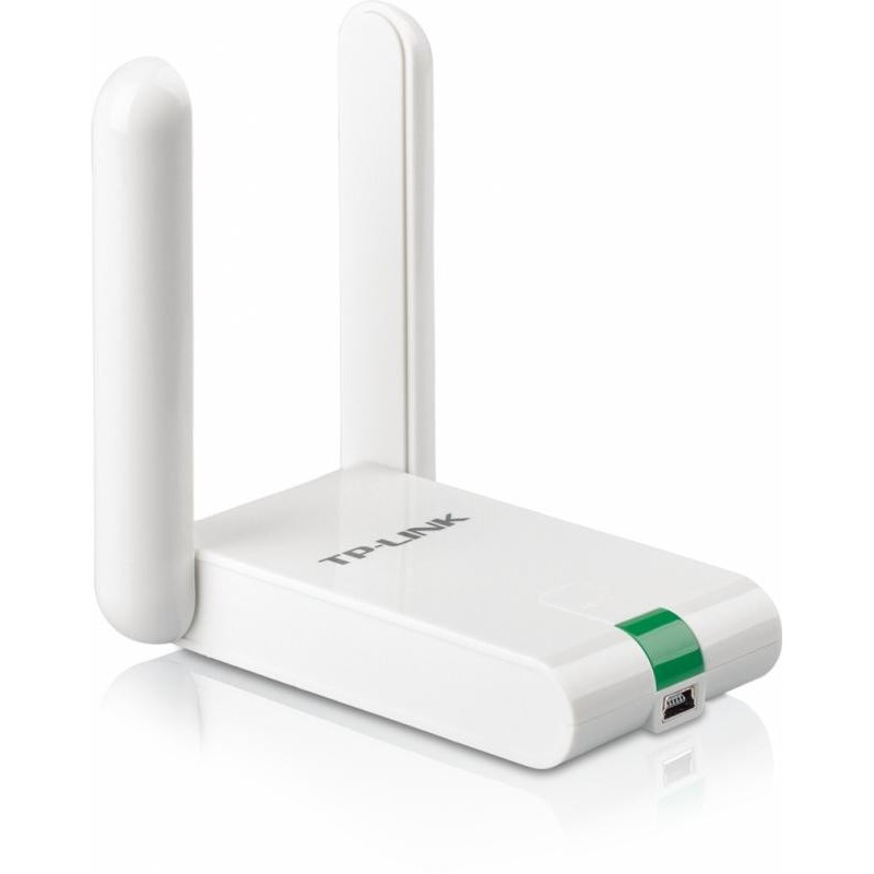 Adaptor wireless tp-link n300 high gain usb2.0 2 antene fixe atheros 2t2r buton qss cablu