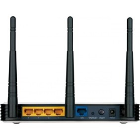 Router wireless tp-link tl-wr940n 1xwan 10/100 4xlan 10/100 3 antene fixe 3dbi n450 atheros 3t3r