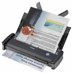 Scanner canon p-215ii dimensiune a4 tip portabil viteza scanare  12ppm alb-negru si 10ppm color duplex