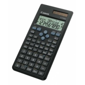 Calculator birou canon f715sgbk 16 digiti display lcd 2 linii alimentare solara si baterie 250