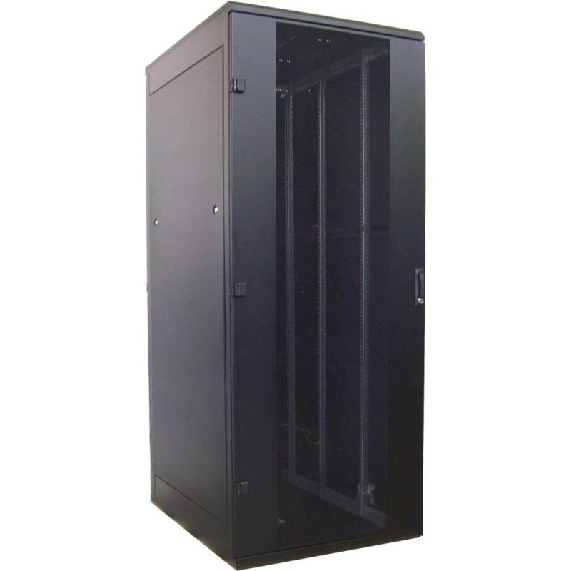 Rack de podea 19 triton 27u 600x1000mm usa fata metal perforat panouri laterale/spate detasabile sectiuni