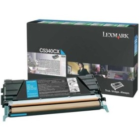 Toner lexmark c5340cx cyan 7 k c534dn  c534dtn  c534n