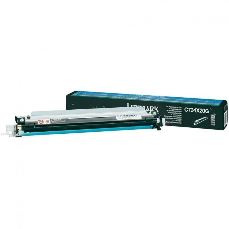 Drum lexmark c734x20g black 20 k c734dn  c734dtn  c734dw  c734n  c736dn  c736dtn  c736n  c746dn  c746dtn