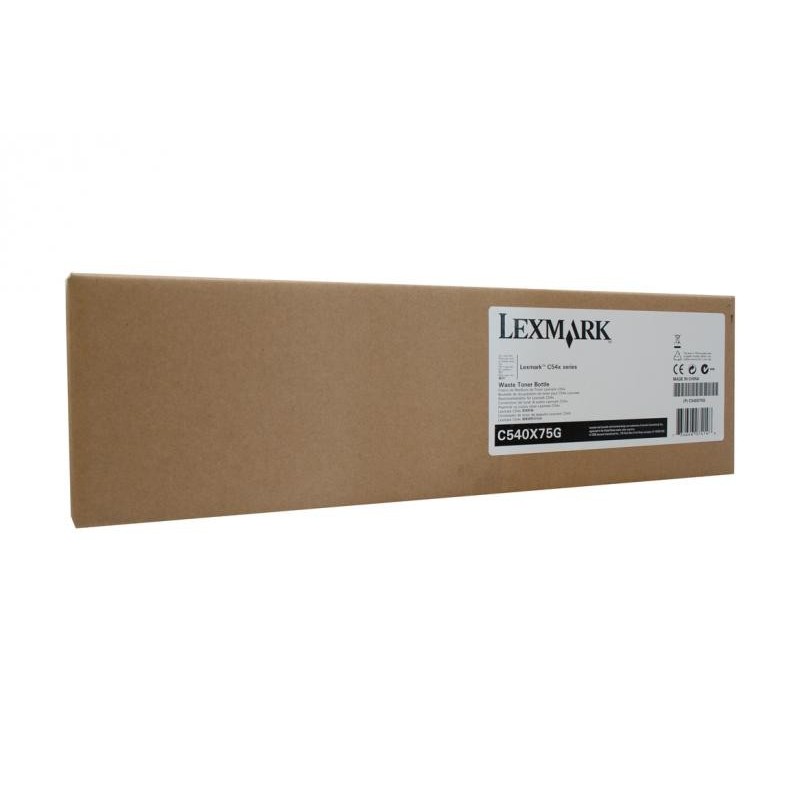 Waste toner lexmark c540x75g black 36 k mono 18 k color c2132  c540n  c543dn  c544dn