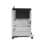 Imprimanta laser mono hp laserjet enterprise m806dn dimensiune a3 duplex viteza max 56/28ppm (a4/a3) rezolutie