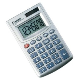 Calculator birou canon ls270hbl 8 digiti display lcdalimentarebaterie si soalra functie de marcare culoare argintiu