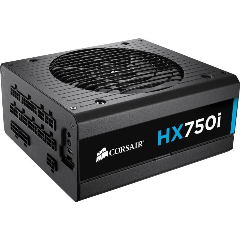 Sursa corsair hxi series hx750i 750w full-modulara 80 plus platinum eff. 92% active pfc atx12v