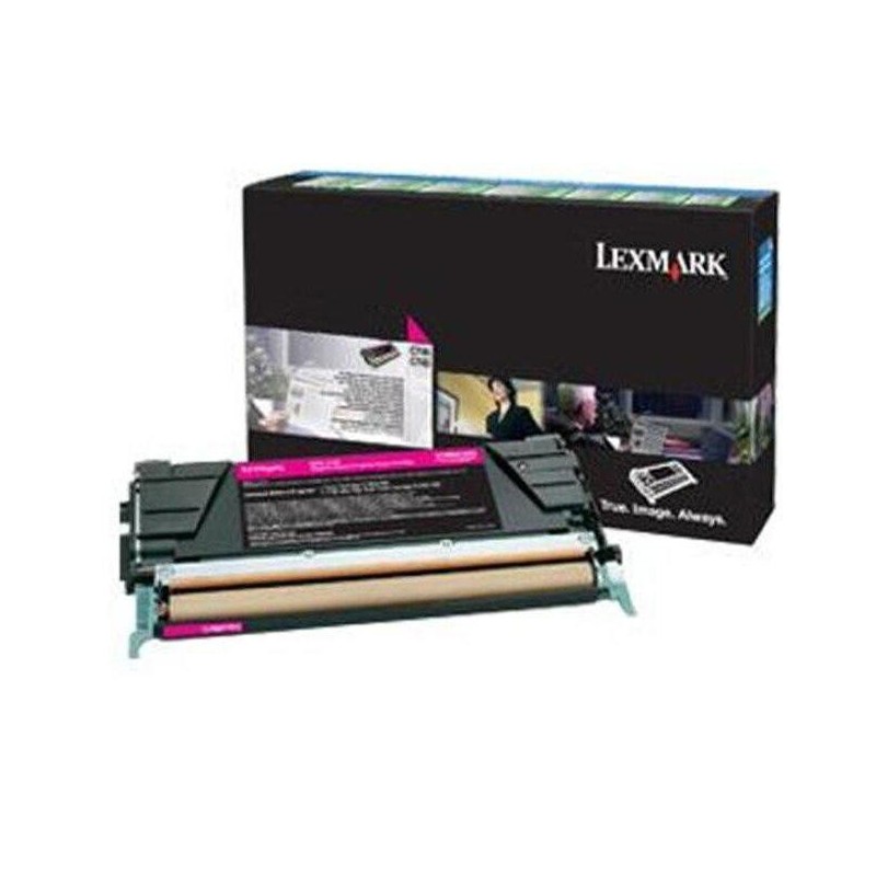 Toner lexmark c746a3mg magenta 7 k c746dn  c746dtn  c746n c748de  c748dte  c748e