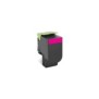 Toner lexmark 80c2hme magenta 3 k cx410de  cx410de with 3year onsite service  cx410dte  cx410e  cx510de