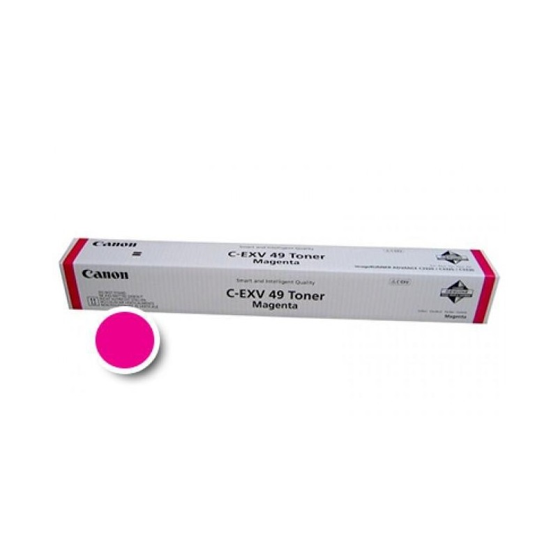 Toner canon exv49m magenta capacitate 19000 pagini pentru ir advance c3300i 3320i 3325i