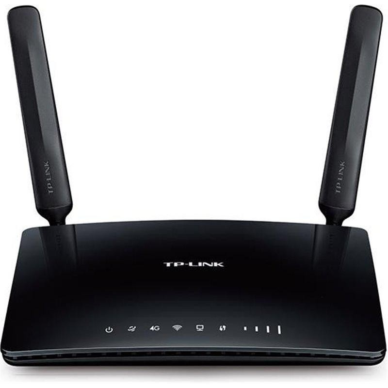 Router wireless tp-link archer mr200 1xlan/wan 10/100 3xlan10/100 3antene wifi interne 2 antene 4g lte