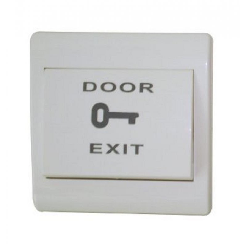 Buton exit plastic dimensiuni 86l*86w*20t(mm)