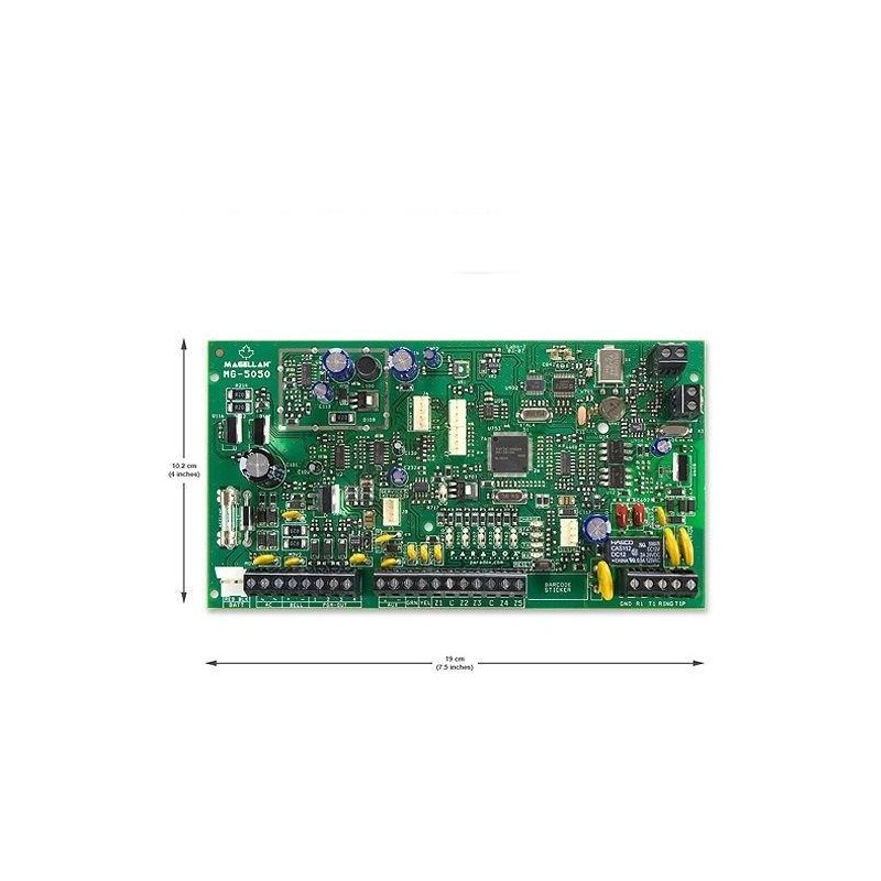 Mg5050 pcb+ cutie metalica ( fara rem) built-in transceiver (433mhz or 868mhz) rf jamming supervision