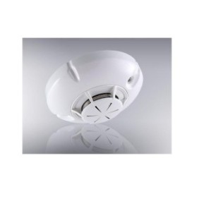 Optical smoke detector isolator included with lock fd7130