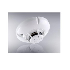 Combined optical smoke and rate of rise heat detector isolatorincluded with lock fd7160