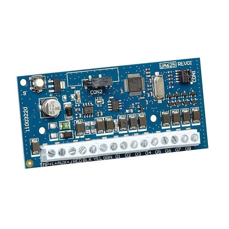 Modul 8 iesiri programabile dsc neo-m2208 (50ma/12vdc) pentru seria neo