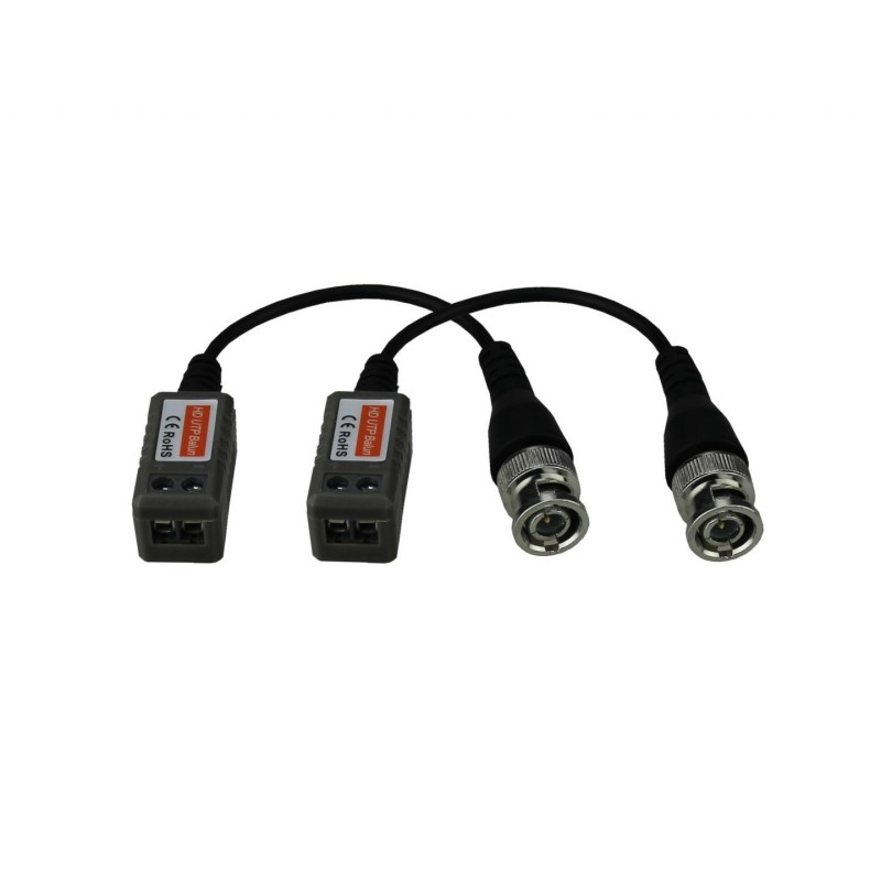 Video balun nd-202hd 1 canal pasiv  hdtvi/hdcvi/ahd set 2 bucati